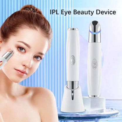 Eye Massager with Heating & Vibration - Reduces Dark Circles & Bags