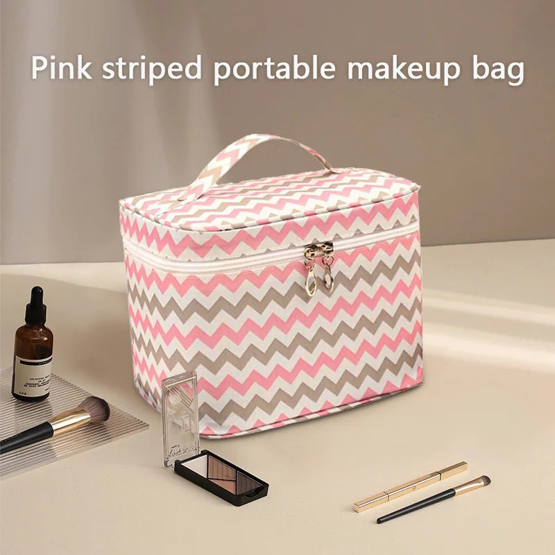 Waterproof Cosmetic Bag - Pink