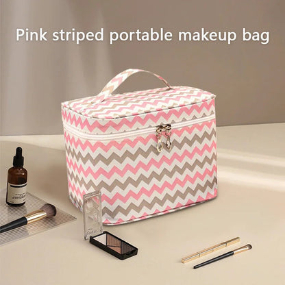 Waterproof Cosmetic Bag - Pink