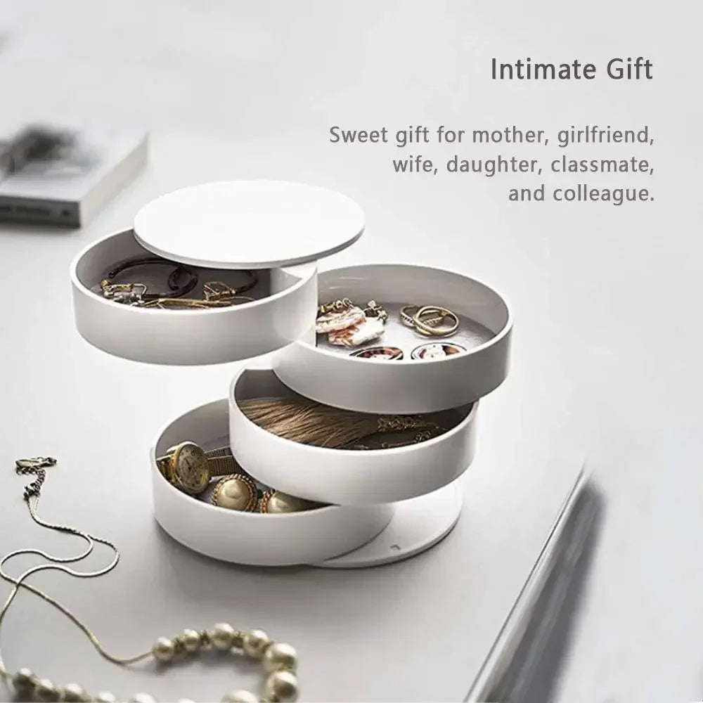 5 Layers Rotating Jewellery Storage Box