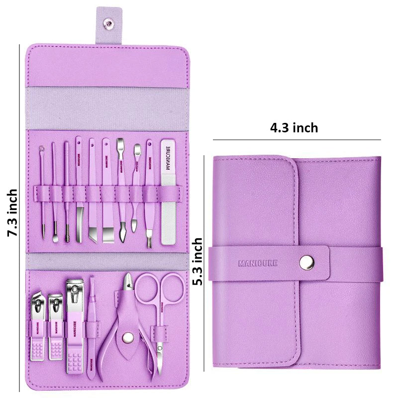 16 pieces Set of Nail Clippers Set-Ideal Gift