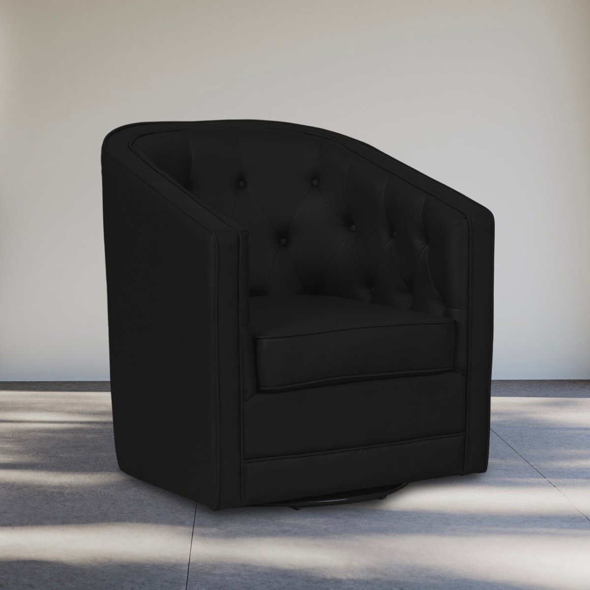 Caddo Swivel Chair [PU Leather]