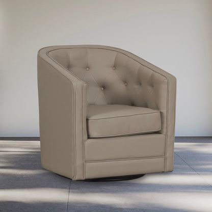 Caddo Swivel Chair [PU Leather]