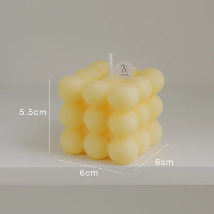 Bubble Cube Aromatherapy Soy Wax Candle